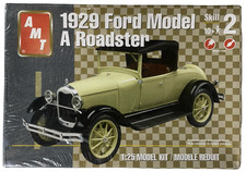 AMT/Ertl 1929 Ford Model A Roadster 2003 1/25 Model Kit NEW SEALED #38073 picture
