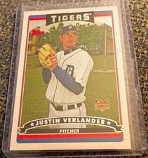 Topps 2006 Topps Justin Verlander Rookie Detroit Tigers #641 Baseball Card picture
