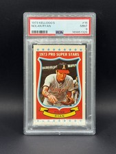 1973 Kellogg’s #16 Nolan Ryan PSA 9, Newly Graded   Very Sharp  picture