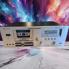 VINTAGE Marantz SD3000 Stereo Cassette Deck  Near Mint Fresh Service Rare Gold🔥 picture