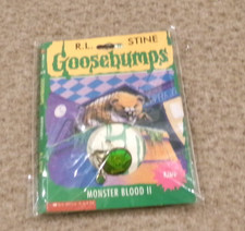 Vintage Goosebumps Monster Blood II RING R.L. Stine Book Scholastic 3D NEW picture