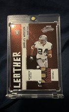 2005 Playoff Absolute Memorabilia - Leather Charles Woodson #LL-35 /250 (MEM) picture