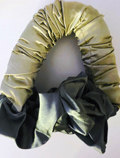 Satin Oversized Scrunchie Over Night Heatless Hair Curler, Round, 4.5 in 4PK picture