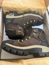 Caterpillar boots men 11.5 Wide new Invader Hiker WP ASTM/Comp Toe Coffee Bean picture