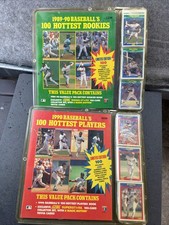 Lot of 2 1989-90/90Score Baseball 100 Hottest Rookies Factory Sealed Sets picture