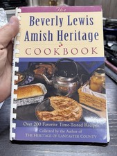 Vintage 2004 The Beverly Lewis Amish Heritage Cookbook Recipes Lancaster County picture