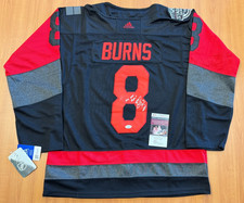 Brent Burns Signed Autographed '23 Stadium Series Jersey Size L 52 JSA COA picture