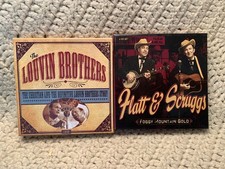 Lot Of 2 Proper Box 4 CD Bluegrass Sets Louvin Brothers & Flatt & Scruggs picture