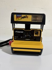POLOROID JOB PRO VINTAGE INSTANT CAMERA WITH STRAP FLASH picture