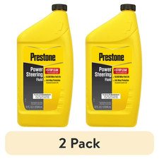 Prestone Power Steering Fluid Plus Stop Leak, 32 oz (1 Quarts) PACK OF 2 picture