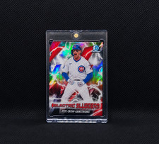 PETE CROW-ARMSTRONG ELECTRIC SLUGGERS REFRACTOR 2026 BOWMAN CHROME - Cubs MVP picture