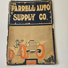 1916 Farrell Auto Supply Parts Sales Catalog Spark Plugs Lights Hood Ornaments picture