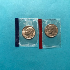 1995 P&D Roosevelt Dime US Mint Cello Unc    picture