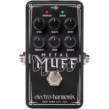 Electro-Harmonix Nano Metal Muff Distortion Effects Pedal Black picture