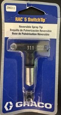 Graco Rac 5 Switch Tip 286311 Reversible Spray Tip 311 switchtip sealed picture