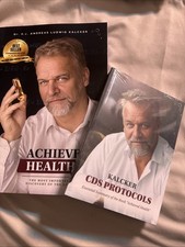Set Of 2 Books ACHIEVED HEALTH by ANDREAS KALCKER picture