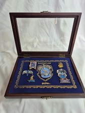 Harry Potter Ravenclaw Pin Set Korea Exclusive Rare Lost Diadem Display Case picture