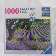 Ravensburger Lavender Fields 1000 Piece Puzzle 27x20 Germany Sealed New picture