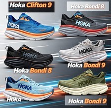 Hoka One One Men Shoe Bondi  8-9  / Clifton 9 Running Casual Sneaker picture