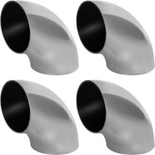 4 PCS Stainless Steel Exhaust Elbow, 2.5”Mandrel Bend Elbow - Thickness 16Ga/.06 picture