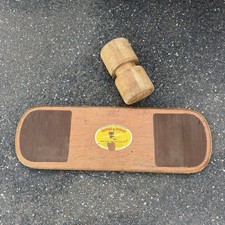 Vintage Bongo Board The Original Game of Balance With Roller 34” picture