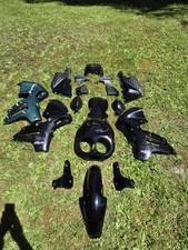 Triumph Tiger 900 T400 year of manufacture 1998 fairing parts bundle 16 pieces black picture