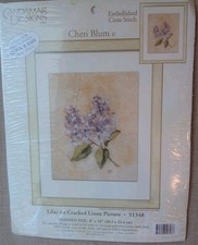 Candamar Designs Lilac On Cracked Linen 8x10 Full Kit picture