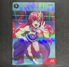 [Japanese] Gundam Arsenal Base Rain MEER CAMPBELL Promo Card picture
