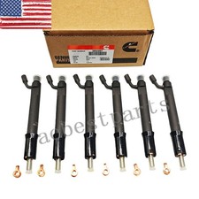 6x Injector For Cummins 4BT 3.9L 6B5.9L 6CT 8.3L / 210HP 3802097 3908507 3918432 picture