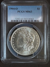 1904-O Morgan Silver Dollar MS63 PCGS picture
