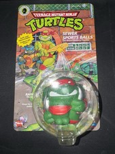 Raphael Sewer Sports Balls TMNT 1991 Playmates NEW Unpunched picture