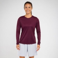 A4 Womens Long Sleeve Moisture Wicking Cooling Performance T-Shirt - NW3002 picture