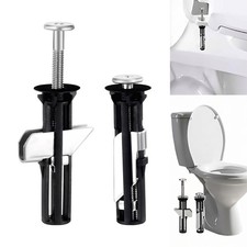 2 PCS Heavy Duty Toilet Seat Fastener Bolt kit, Universal Toilet Seat Bolt Kit picture