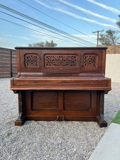 Upright Vintage Wm. Knabe & Co Baltimore Piano No. 30313 - In Great Conditions picture
