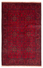 Traditional Vintage Hand-Knotted Area Rug 4'1