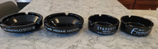New Vintage Las Vegas Hotel Ashtray Stardust Flamingo Fremont Hilton Lot of 4 picture