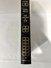 Easton Press THE DESCENT OF MAN Charles Darwin 100 Greatest Leather MINT picture