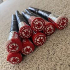 - - - NEW - - - Premium Jumbo CP2 Golf Grips Set Of 8 (Red/Black) picture