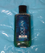Bath & Body Works Ocean Men 2-in-1 Hair & Body Wash 10 fl oz Vitamin E picture