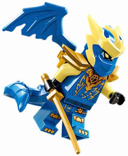 LEGO NINJAGO Dragon Jay Minifigure with Wings 71857 Ninja Vehicle Tree House NEW picture