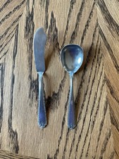 WESTMORLAND LADY HILTON STERLING BUTTER KNIFE 6 7/8