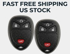 2 New Replacement Remote Start Keyless Entry Key Fob Control for 15913421 picture