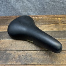Vintage Avocet Touring Seat Saddle Black 10.5 In 402.8g Italy Bike Road MTB picture
