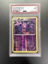 2016 Pokemon XY Gengar Reverse Holo Generations PSA 9 Pop 77 picture