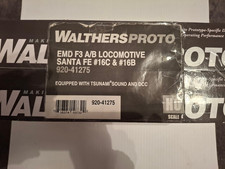 Walthers  920-41275 EMD F3 Motorized A&B units Santa Fe With Tsunami DCC & Sound picture