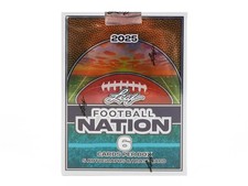 2025 LEAF FOOTBALL NATION HOBBY BOX - BRAND NEW -  🔥🔥🔥 picture