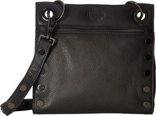 Hammitt Women's Tony Medium Leather Purse With Strap (Black/Gunmetal, One Size) picture