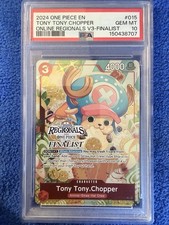 2024 One Piece Online Regionals Vol. 3 Finalist Tony Tony Chopper PSA 10 picture