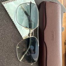 Perfect Oliver Peoples Sunglasses Clifton OV 1150/S 50363F Silver/blue VFX picture