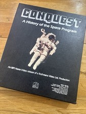 Conquest VHS MPI Home Video History Of The Space Program Box Set Rare in Miami. picture